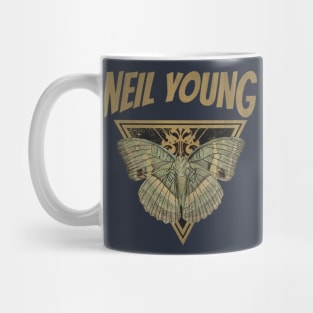 Neil Young // Fly Away Butterfly Mug